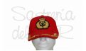 Gorra laureles rojo PER ( escudo fantasia)